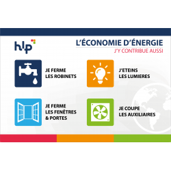 Panneau économie d'énergie