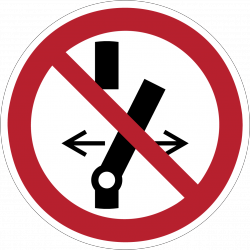 P031 : Ne pas modifier la position de l'interrupteur