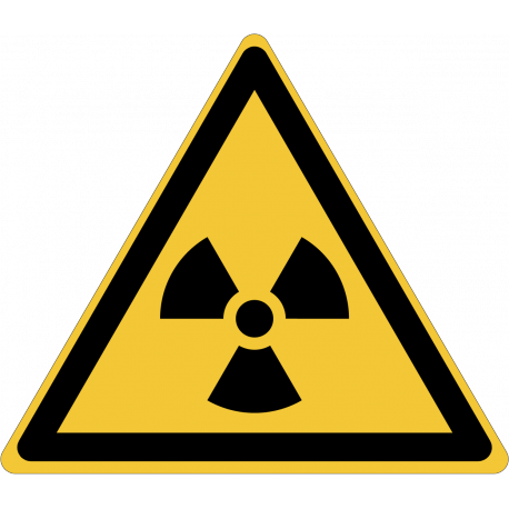 W003 : Danger, matières radioactive ou radiations ionisantes