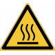 W018 : Danger, surface chaude