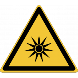 W027 : Danger, rayonnement optique