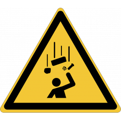 W035 : Danger, chute d'objets