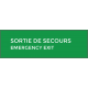 Sortie de secours