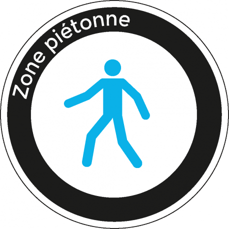 Zone piétonne