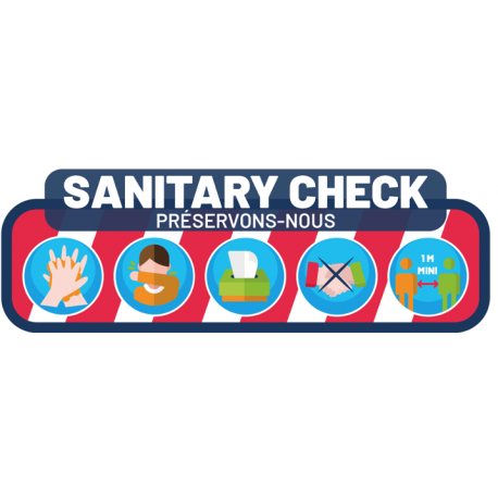 Sanitary check