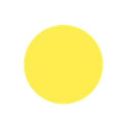 ROND jaune point d'arret