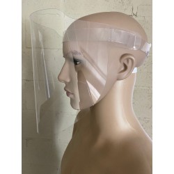Masque de protection polycarbonate INCASSABLE - LAVABLE