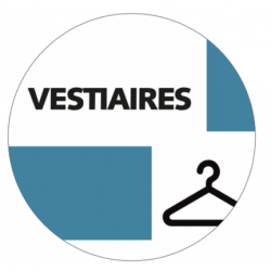 Autocollant Vestiaires