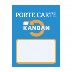 Porte carte Kanban - Personnalisé