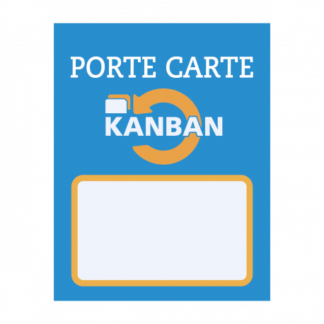 Porte carte Kanban - Personnalisé