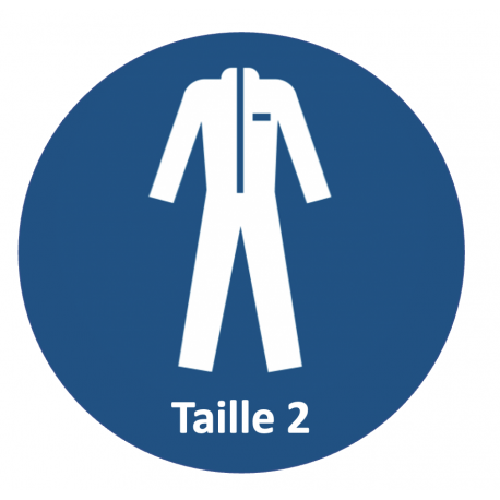 Autocollant "Taille 2"